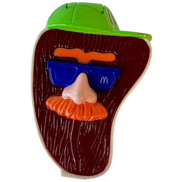 6 McDonald’s Happy Meal Toy Food Fundamentals Changeable Set Milk Apple Steak - Picture 11 of 16